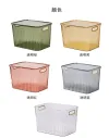 G28-GH2880 transparent student dormitory cosmetics and facial mask storage box, thickened household drawer clothing storage box Specification image